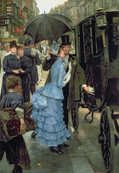 A koszorúslány, 1883-85 körül (olaj, vászon) alkotó: James Jacques Joseph Tissot