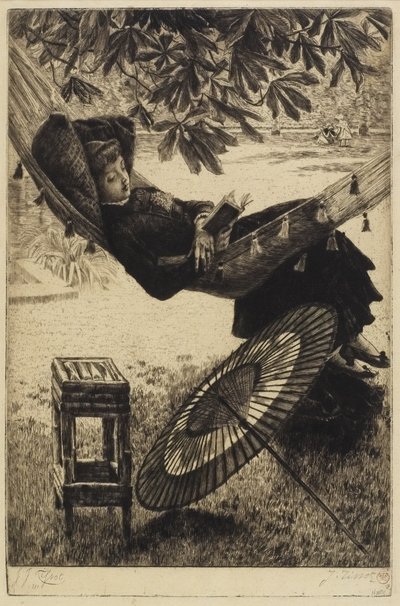 A Függőágy alkotó: James Jacques Joseph Tissot