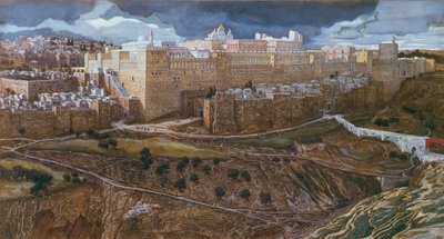 Heródes temploma a mi uraink idejében, 1886-96 körül (guache kartonon) (lásd még: 182200) alkotó: James Jacques Joseph Tissot