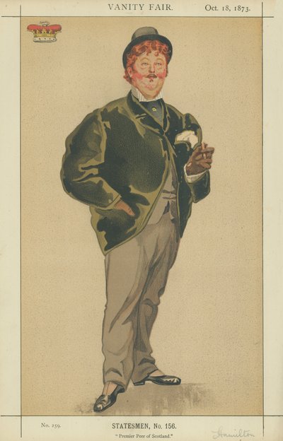 William Alexander Louis Stephen Hamilton-Douglas, Hamilton hercege alkotó: James Jacques Joseph Tissot