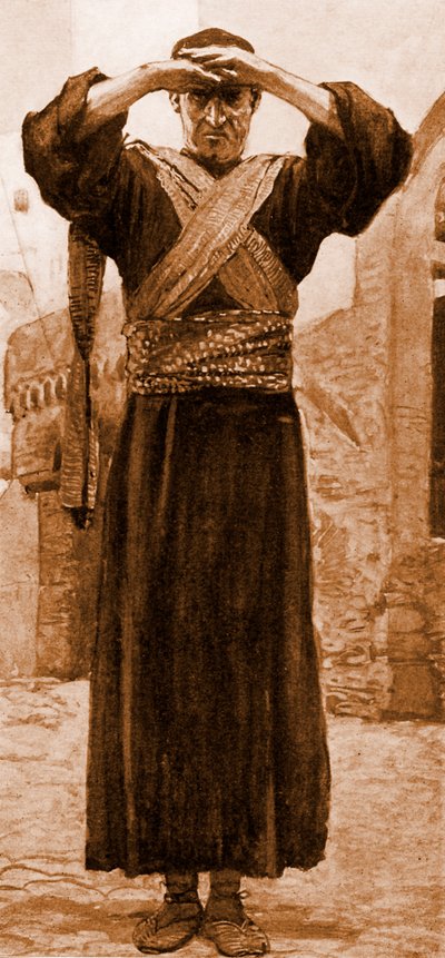 Ezékiel J James Tissottól - Biblia alkotó: James Jacques Joseph after Tissot