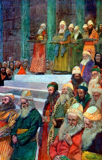 A vázák kincstárnokai és őrzői – Biblia alkotó: James Jacques Joseph after Tissot