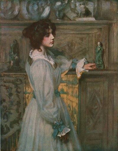 Álmodozás, 1898, 1930. alkotó: James Jebusa Shannon
