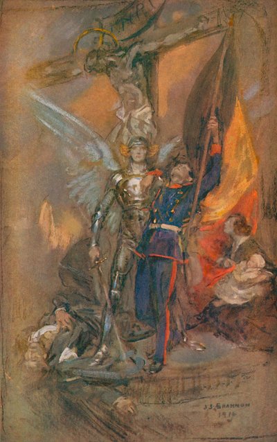 Belgiumi Szent Mihály, 1914, 1914 alkotó: James Jebusa Shannon