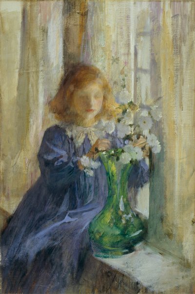 "A zöld váza", 1882-1923 alkotó: James Jebusa Shannon