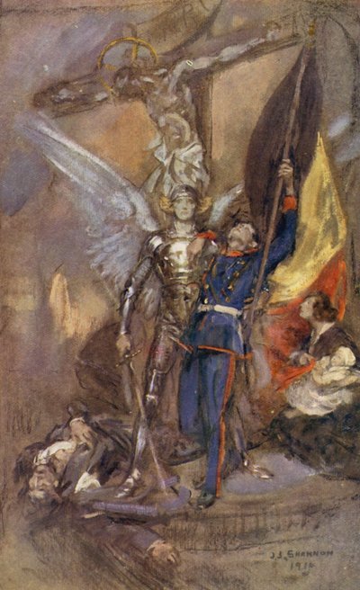 Belgiumi Szent Mihály alkotó: James Jebusa after Shannon