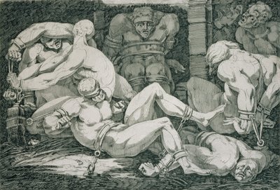 Ugolino és fiai az éhínség tornyában, 18. század alkotó: James Jefferys
