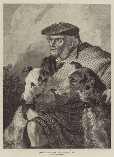 Várva a lövésre, a Dudley Galériában alkotó: James Jnr Hardy