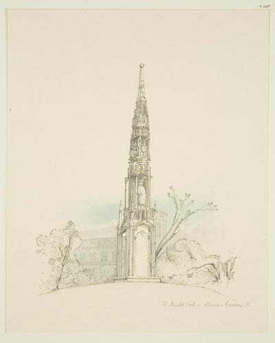 Bristol High Cross a Stourhead Gardensben alkotó: James Johnson