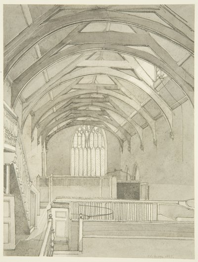 A Guildhall belseje alkotó: James Johnson