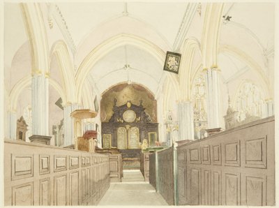 A Szent Péter-templom belseje alkotó: James Johnson