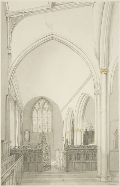A Weavers-kápolna, Temple Church alkotó: James Johnson