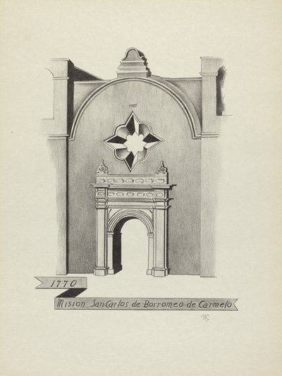San Carlos de Borromeo de Carmelo misszió alkotó: James Jones
