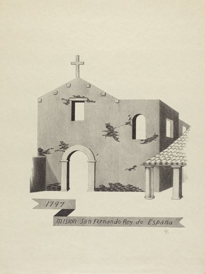 Misszió San Fernando Rey de Espana alkotó: James Jones