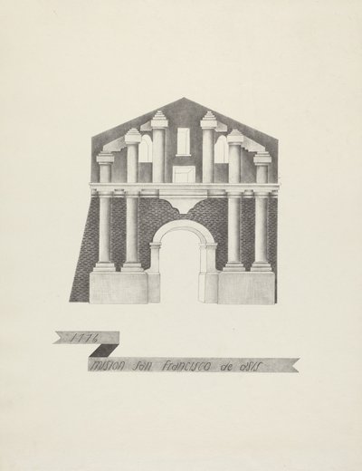 Assisi Szent Ferenc misszió alkotó: James Jones