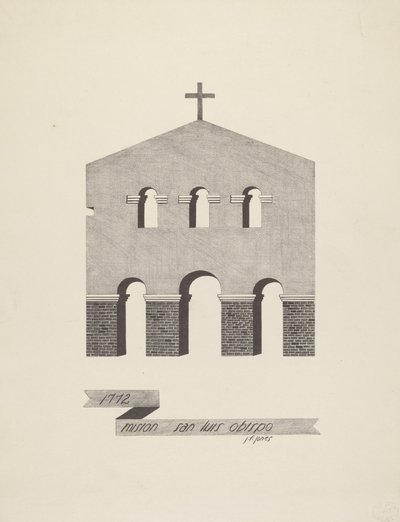 Misszió San Luis Obispo alkotó: James Jones