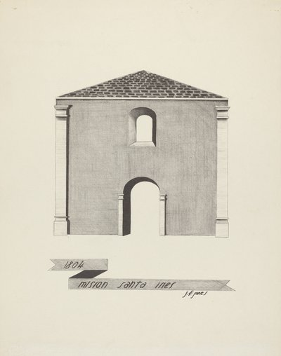 Szent Ágnes misszió alkotó: James Jones