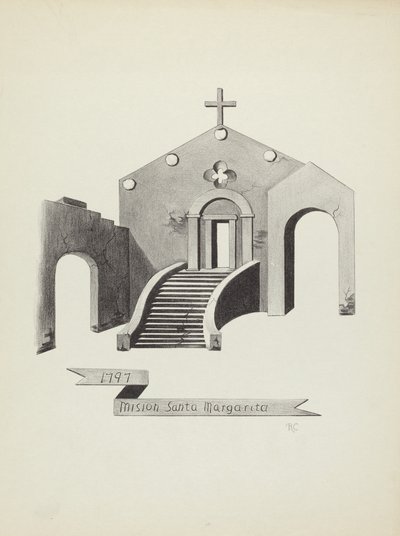 Santa Margarita küldetés alkotó: James Jones