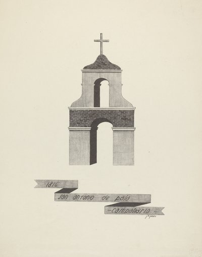 San Antonio de Pala – Harangtorony alkotó: James Jones