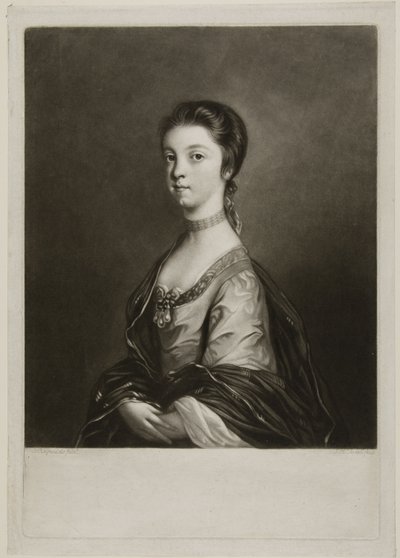 Lady Elizabeth Montagu alkotó: James MacArdell