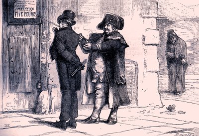 Charles Dickens "Twist Olivér kalandjai" című művében. alkotó: James Mahoney