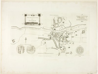 Helyes felmérés Dublinról, 1610-ben alkotó: James Malton