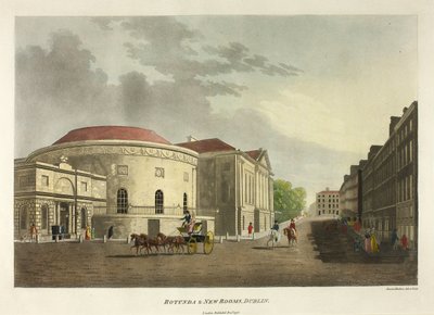 Rotunda és új szobák - Dublin alkotó: James Malton