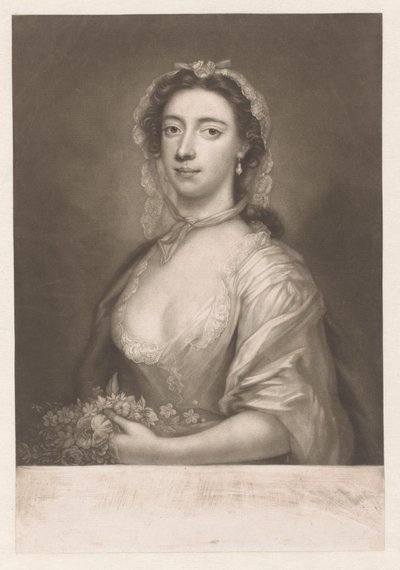 Margaret („Peg”) Woffington portréja alkotó: James McArdell