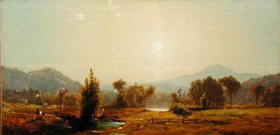 Kilátás a Catskillekre (olaj, vászon) alkotó: James McDougal Hart