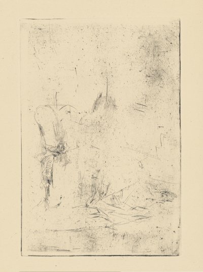 [76] Lenyomatok a Whistler törölt lemezeiről – [Ülős ábra]. alkotó: James Abbott McNeill Whistler