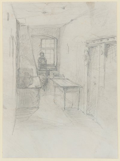 Egy konyha Lutzelbourgban alkotó: James Abbott McNeill Whistler