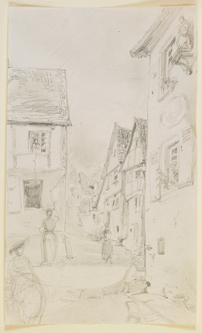 Utcai jelenet alkotó: James Abbott McNeill Whistler