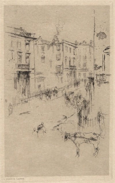 Alderney utca alkotó: James McNeill Whistler