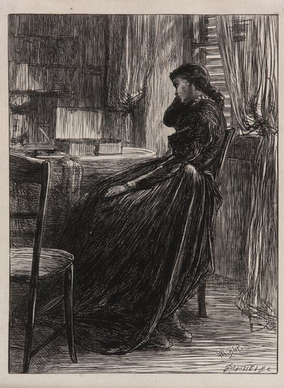 Illusztráció a <em>A próbabeszédhez</em> alkotó: James Abbott McNeill Whistler