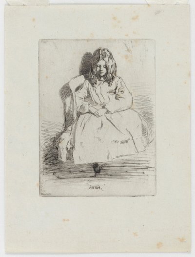 Annie, ül alkotó: James Abbott McNeill Whistler