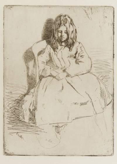Annie, ül alkotó: James Abbott McNeill Whistler