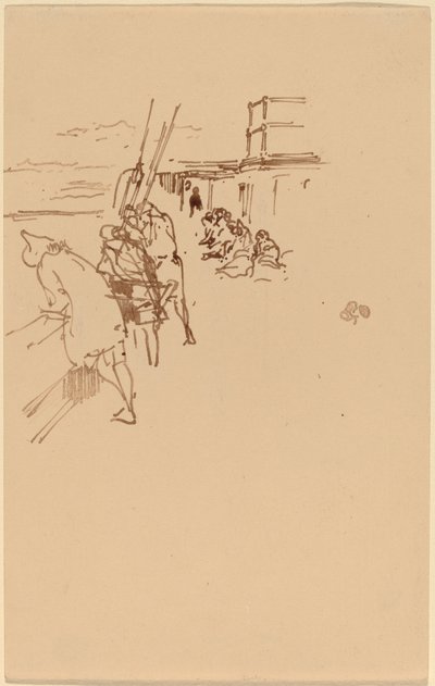 Tengernél alkotó: James Abbott McNeill Whistler