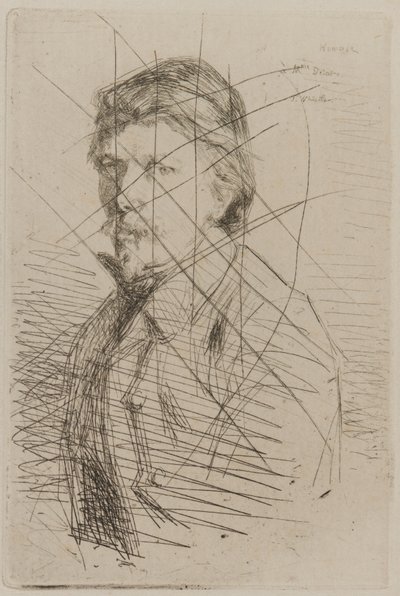 August Delâtre alkotó: James Abbott McNeill Whistler