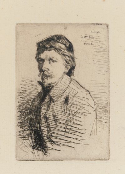 Auguste Delatre alkotó: James Abbott McNeill Whistler