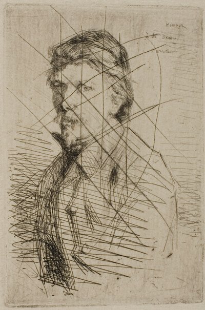 Auguste Delâtre, nyomdász alkotó: James McNeill Whistler