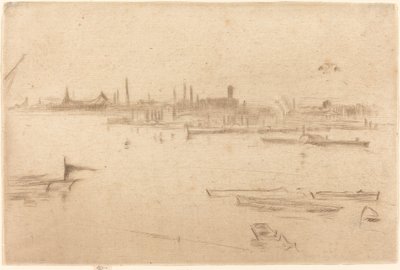 Battersea: Hajnal alkotó: James Abbott McNeill Whistler