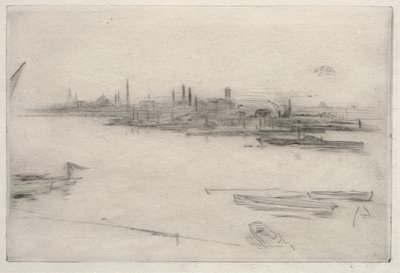 Battersea: Hajnal alkotó: James McNeill Whistler