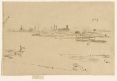 Battersea Morn alkotó: James Abbott McNeill Whistler