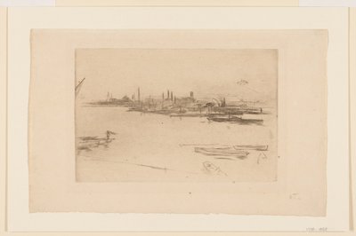 Battersea Morn alkotó: James Abbott McNeill Whistler