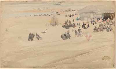 Tengerparti jelenet alkotó: James Abbott McNeill Whistler