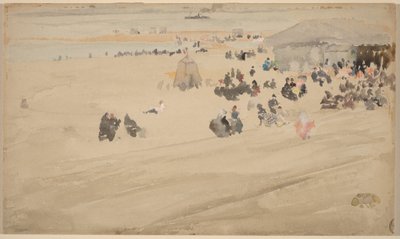 Tengerparti jelenet alkotó: James McNeill Whistler