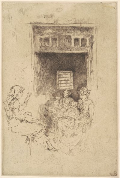 Bead-Stringers alkotó: James Abbott McNeill Whistler