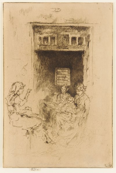 Gyöngyfűzők alkotó: James Abbott McNeill Whistler