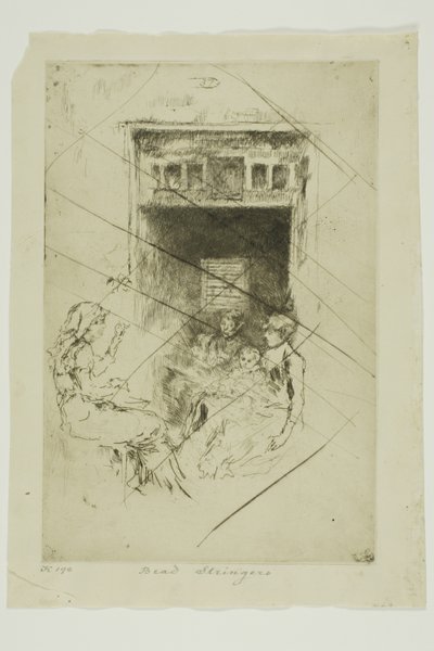 Gyöngyfűzők alkotó: James Abbott McNeill Whistler