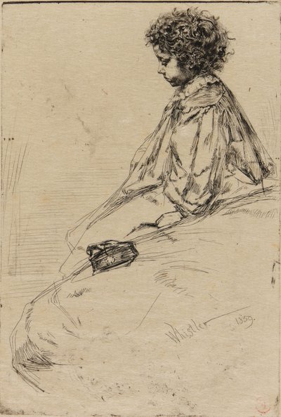 Bibi Lalouette alkotó: James Abbott McNeill Whistler